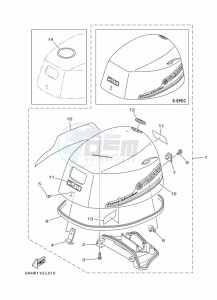 F15CEHL drawing FAIRING-UPPER