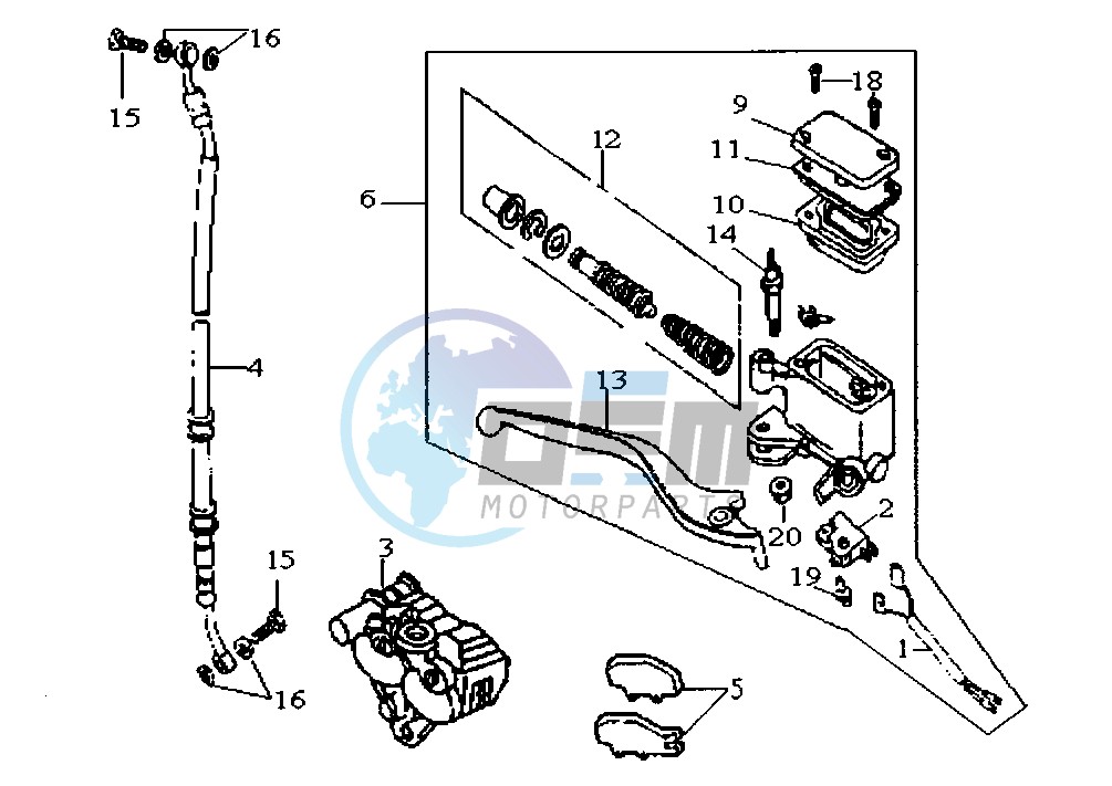 FRONT BRAKE SYSTEM