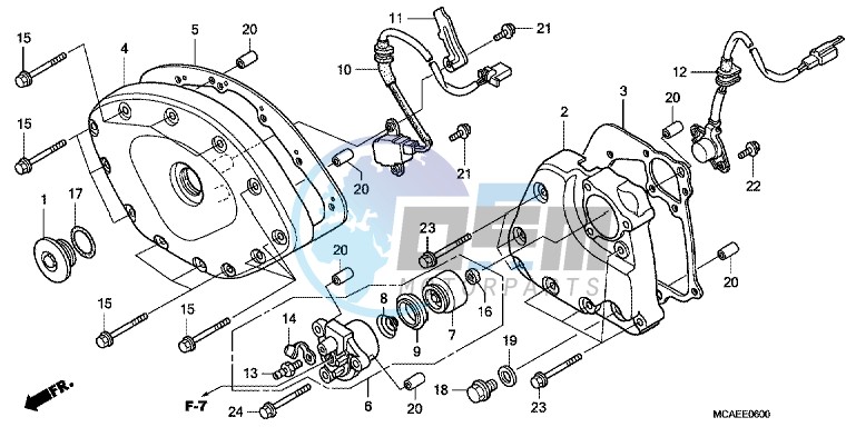 FRONT COVER/ TRANSMISSION COVER