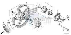 AFS1102SHC drawing 30 REAR WHEEL