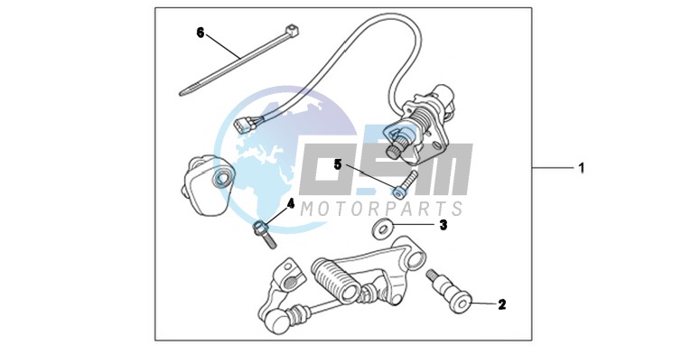 KIT,DCT PEDALSHI F