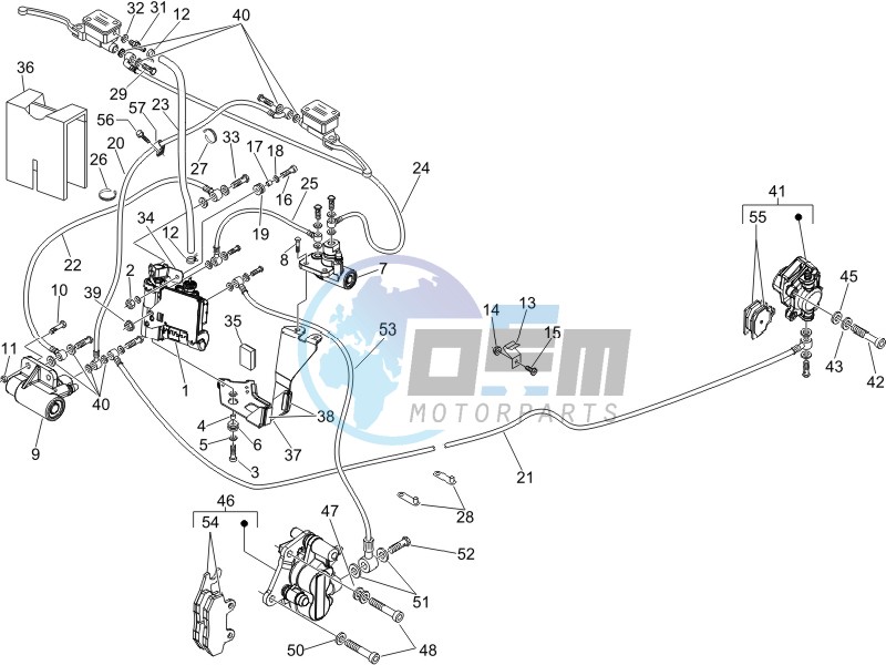 Brakes pipes - Calipers