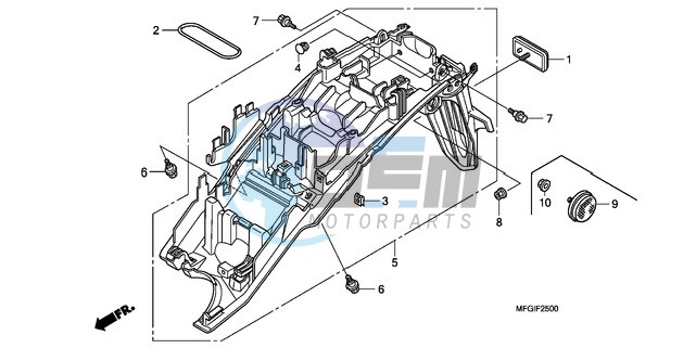 REAR FENDER