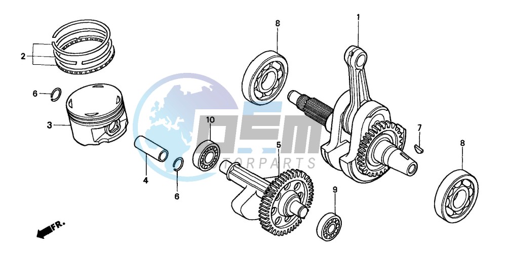 CRANKSHAFT/PISTON