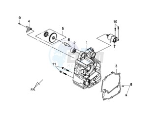 JOYMAX 125i drawing CRANKCASE RIGHT / START MOTOR