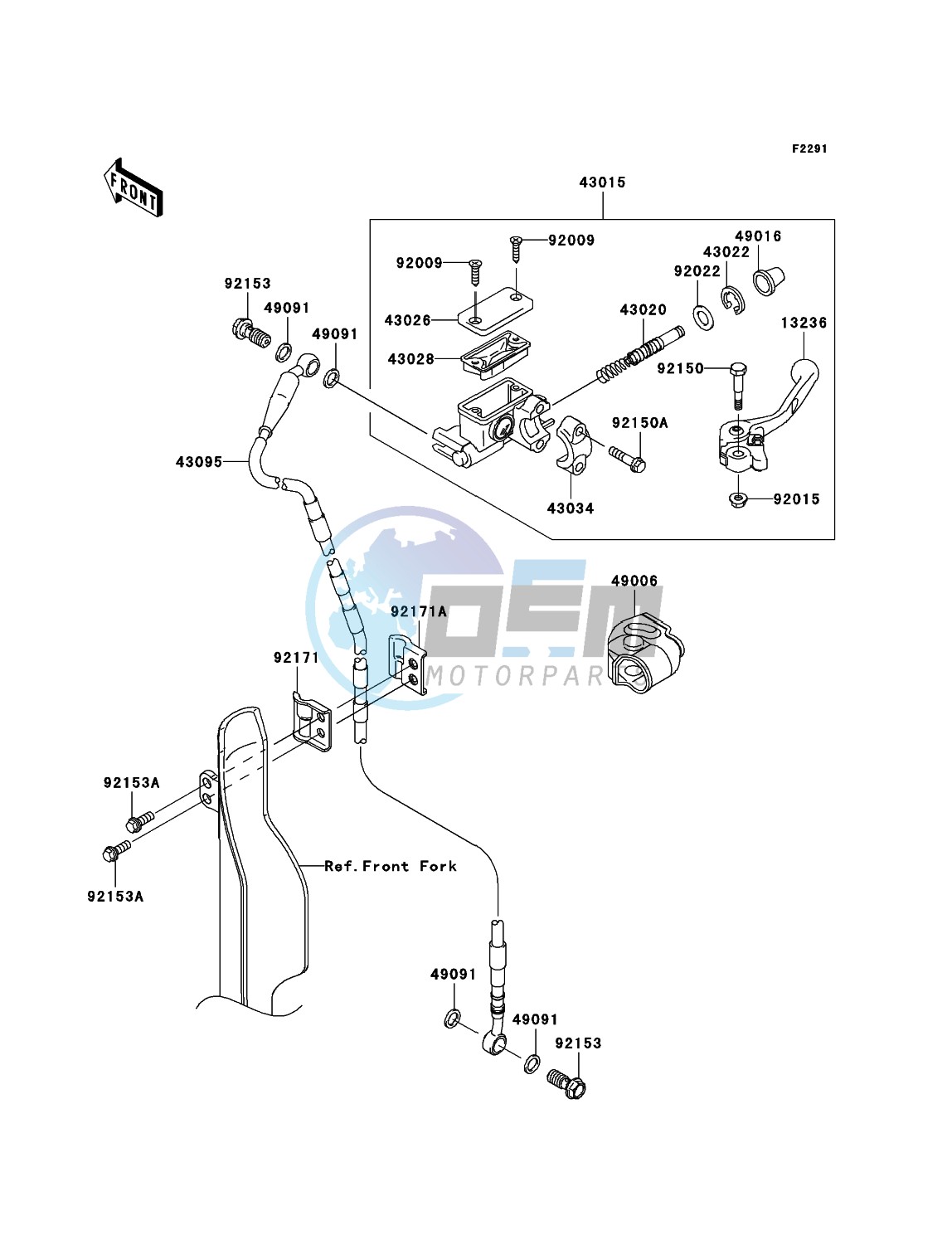 Front Master Cylinder