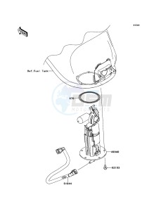 VERSYS_1000 KLZ1000AEF FR GB XX (EU ME A(FRICA) drawing Fuel Pump