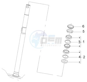 NRG 50 power DD drawing Steering bearing ball tracks