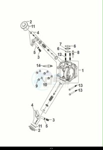 MIO 50I (FS05W2-NL) (E5) (M1) drawing CYLINDER HEAD