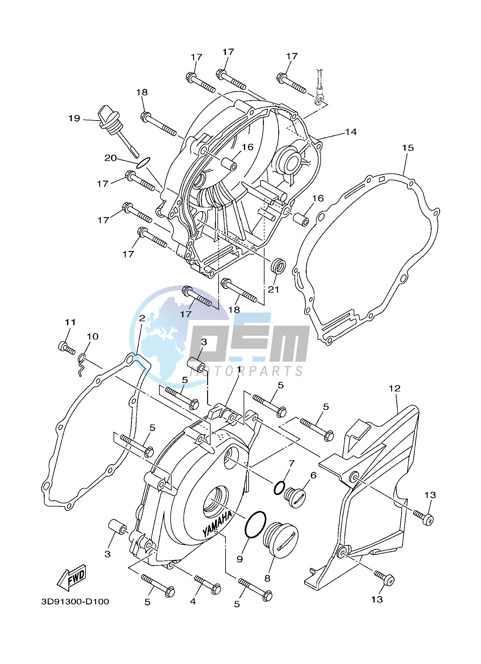 CRANKCASE COVER 1