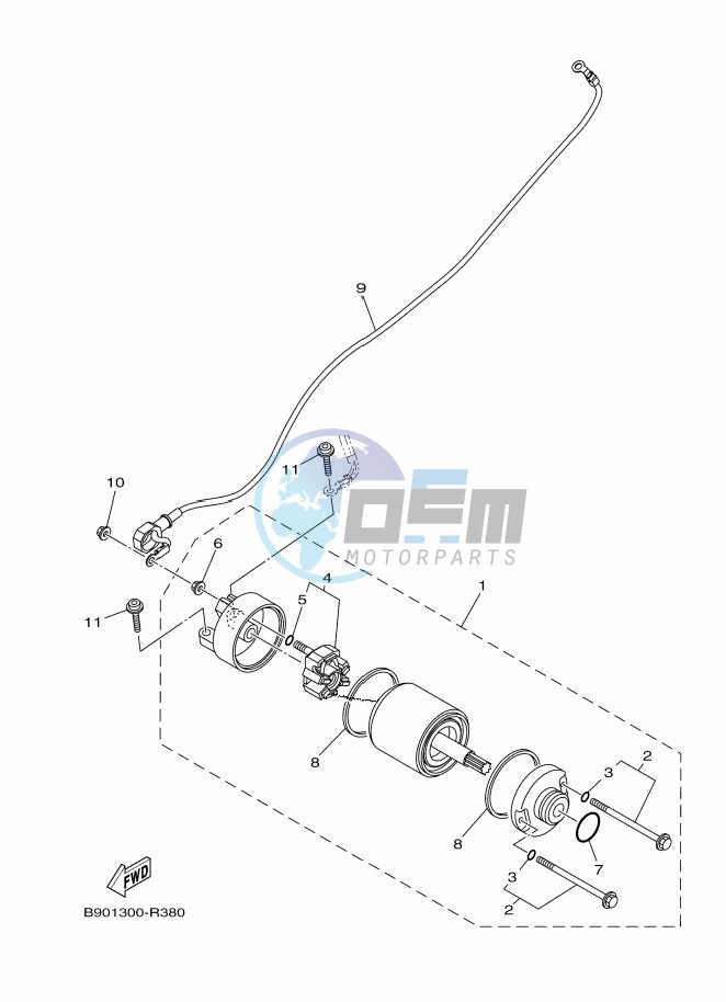 STARTING MOTOR