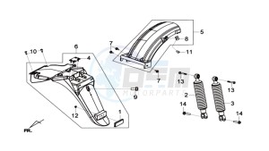 HD 2 125 drawing REAR FENDER