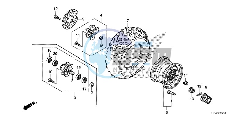 FRONT WHEEL