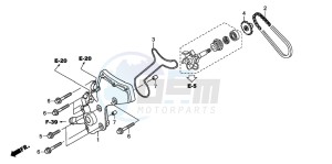 ST1300 drawing WATER PUMP COVER