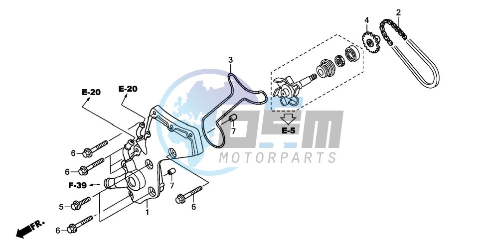 WATER PUMP COVER