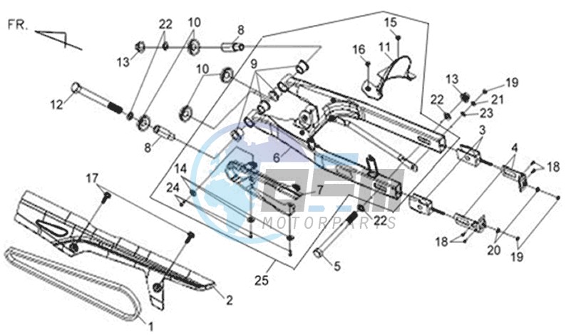 FRONT FORK- FRONT FENDER