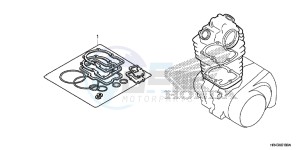 TRX500FE2F TRX500F Europe Direct - (ED) drawing GASKET KIT A