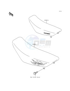 KX 80 R T [KX80] (R4-T4 BIG WHEEL R5) [KX 80 BIG WHEEL] drawing SEAT