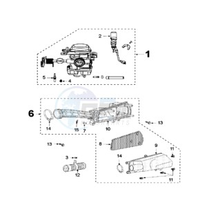 VCLIC EVP drawing CARBURETTOR