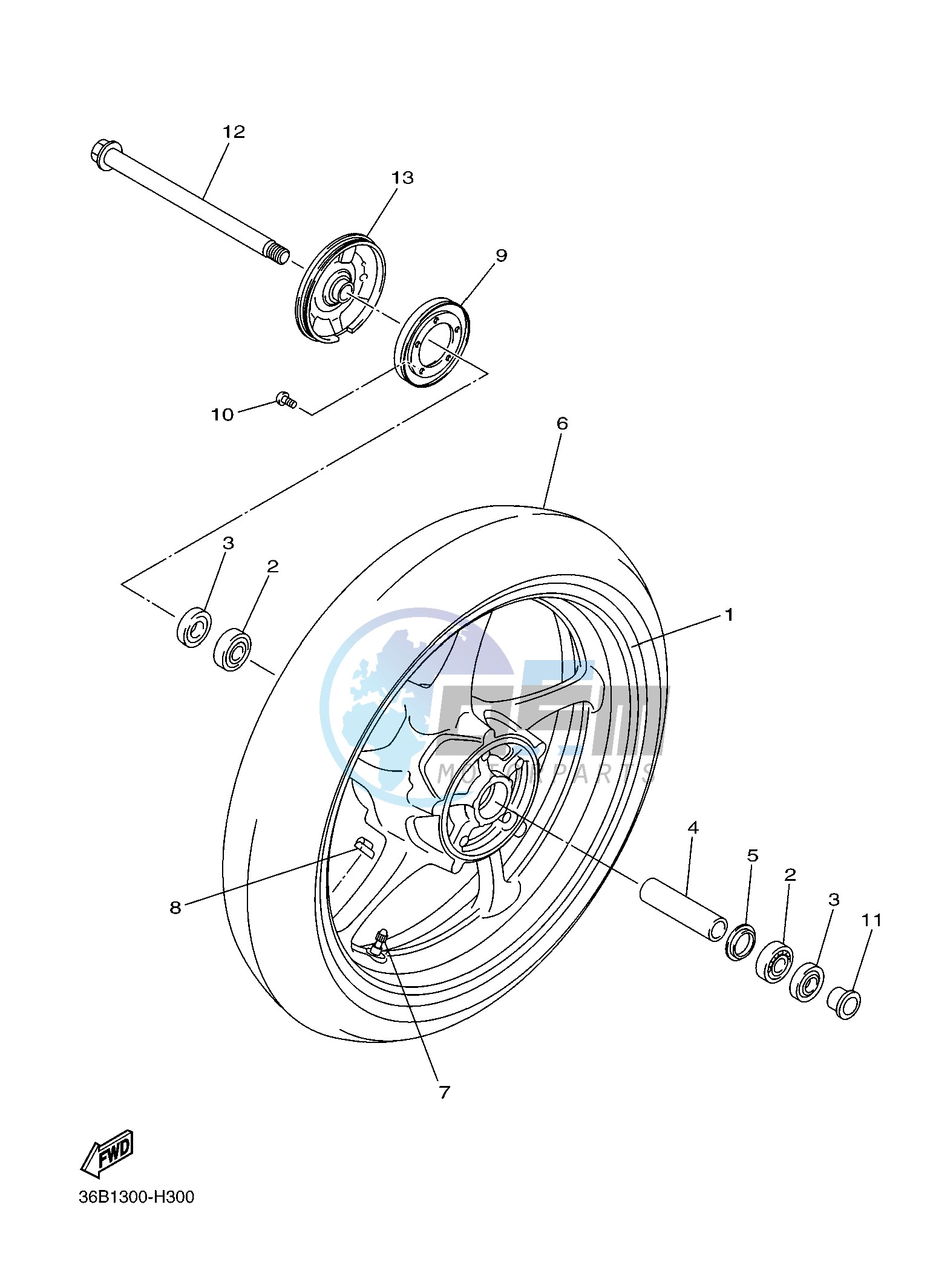 FRONT WHEEL