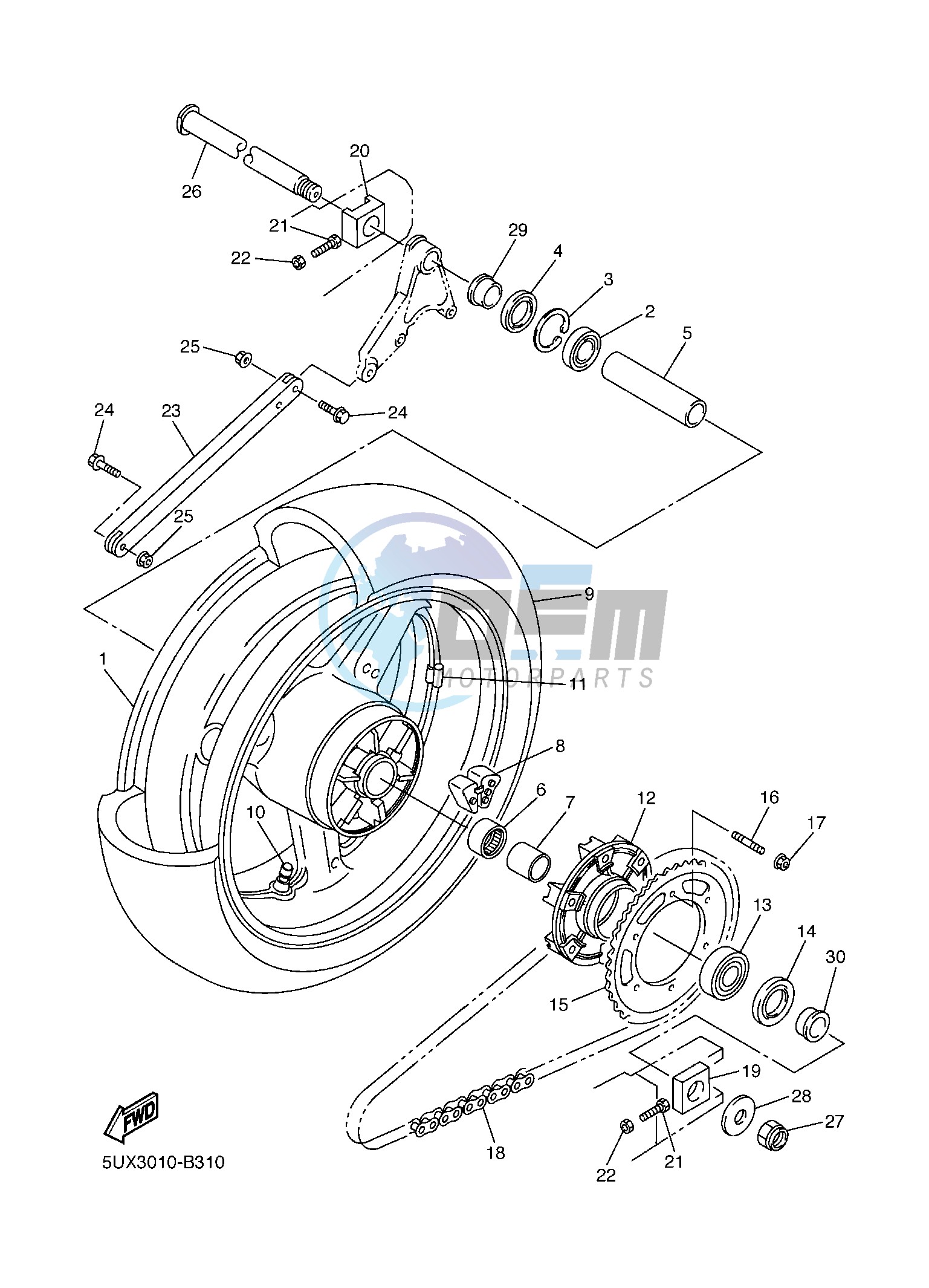 REAR WHEEL