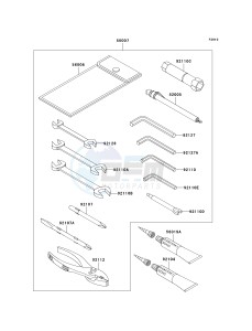 VN 1500 N [VULCAN 1500 CLASSIC] (N4) N4 drawing OWNERS TOOLS