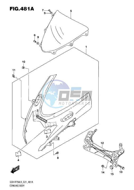 COWLING BODY L5