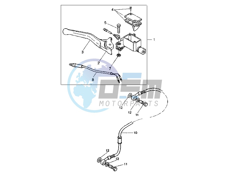 FRONT MASTER CYLINDER