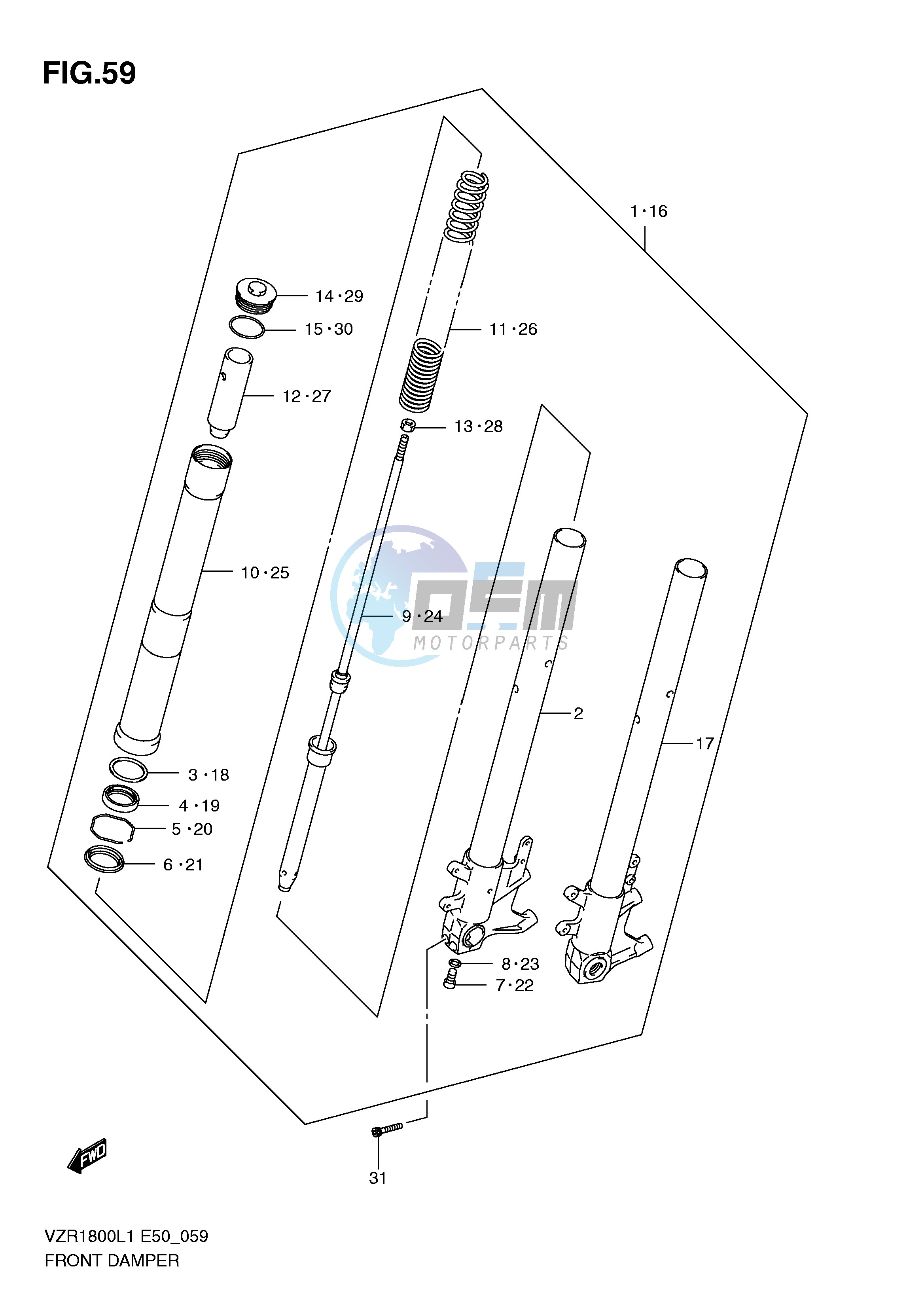 FRONT DAMPER