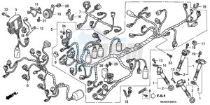 VFR800A9 Ireland - (EK / ABS MME) drawing WIRE HARNESS (VFR800A)