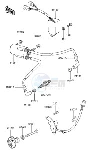 KZ 440 B (B1) drawing IGNITION -- 81 B2- -