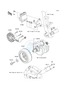 VN 900 D[VULCAN 900 CLASSIC LT] (6F-9F) D8F drawing GENERATOR