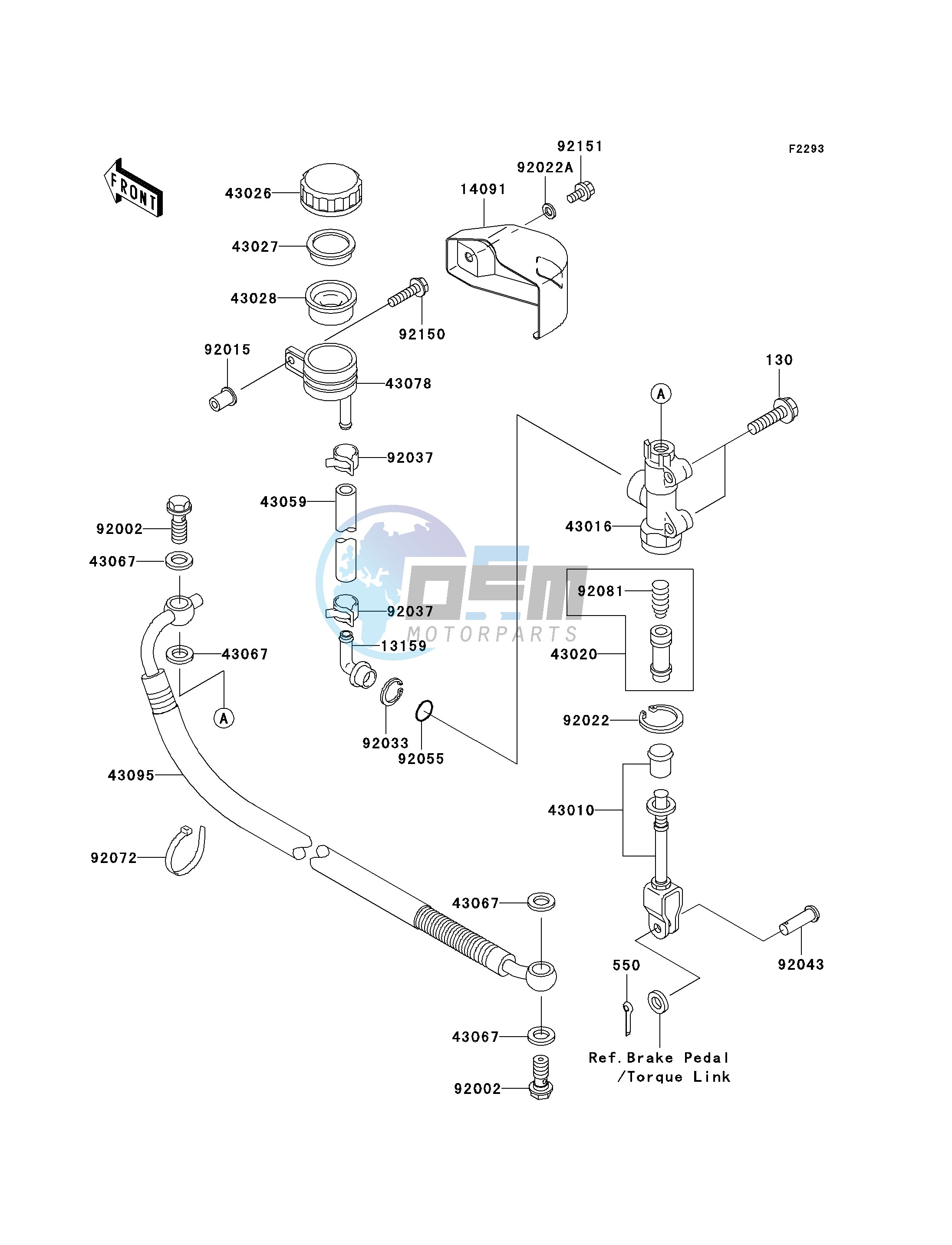 REAR MASTER CYLINDER