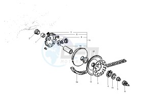 NRG POWER DD 50 drawing Driving pulley