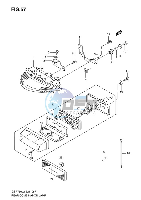 REAR COMBINATION LAMP