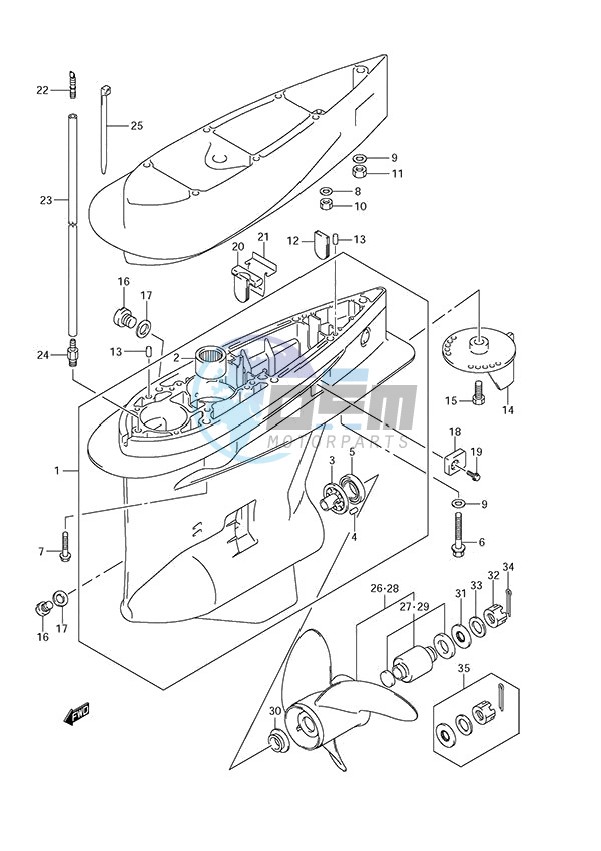 Gear Case (C/R)