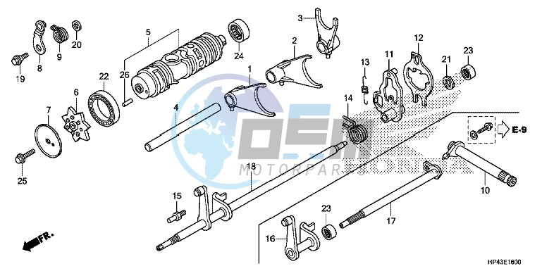 GEARSHIFT FORK