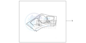 VFR8009 UK - (E / MME) drawing METER PANEL