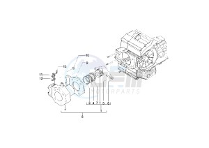 Beverly 500 drawing Cylinder - Piston