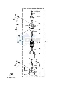 70BETOL drawing STARTING-MOTOR