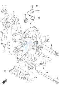 DF 350A drawing Clamp Bracket