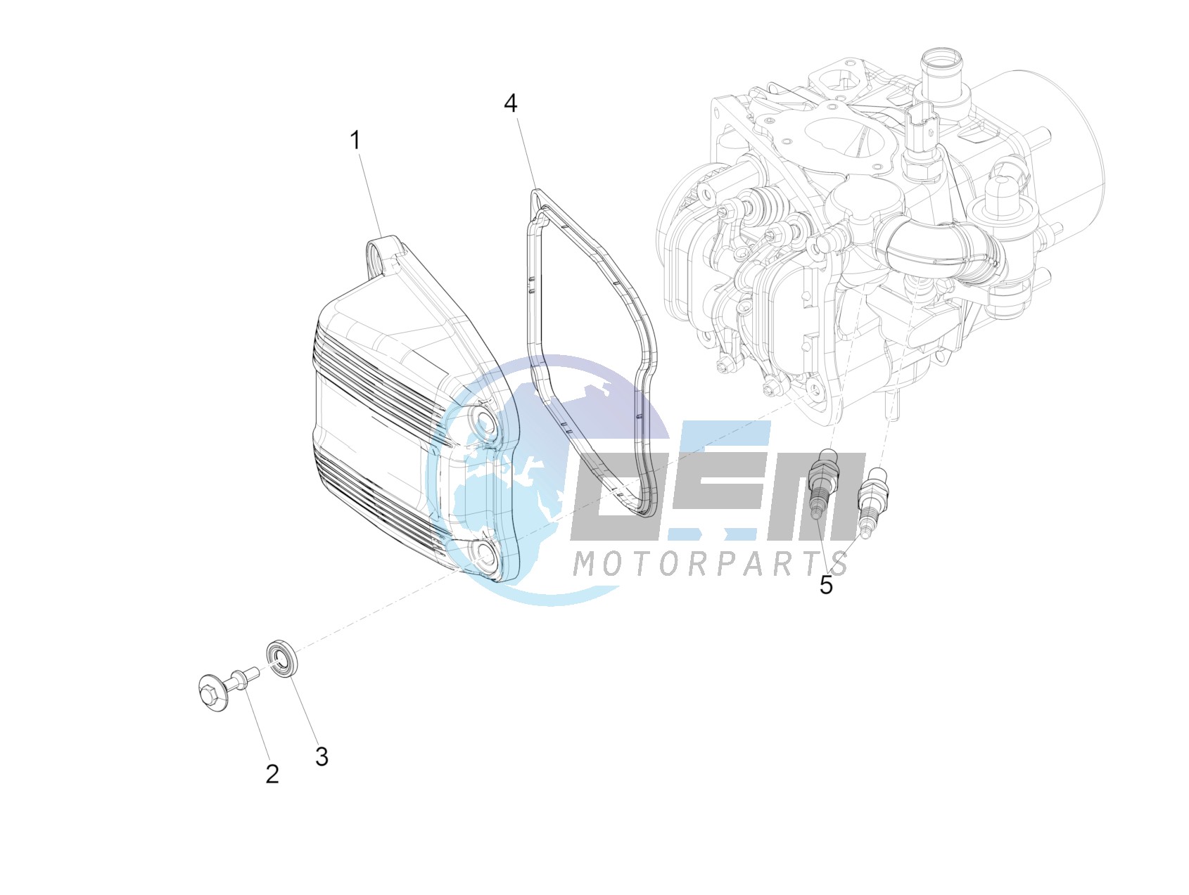 Cylinder head cover