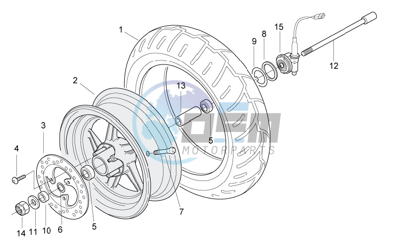 Front wheel