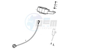 SENDA SM DRD RACING LTD - 50 CC VTHSR2D2B EU2 drawing METER