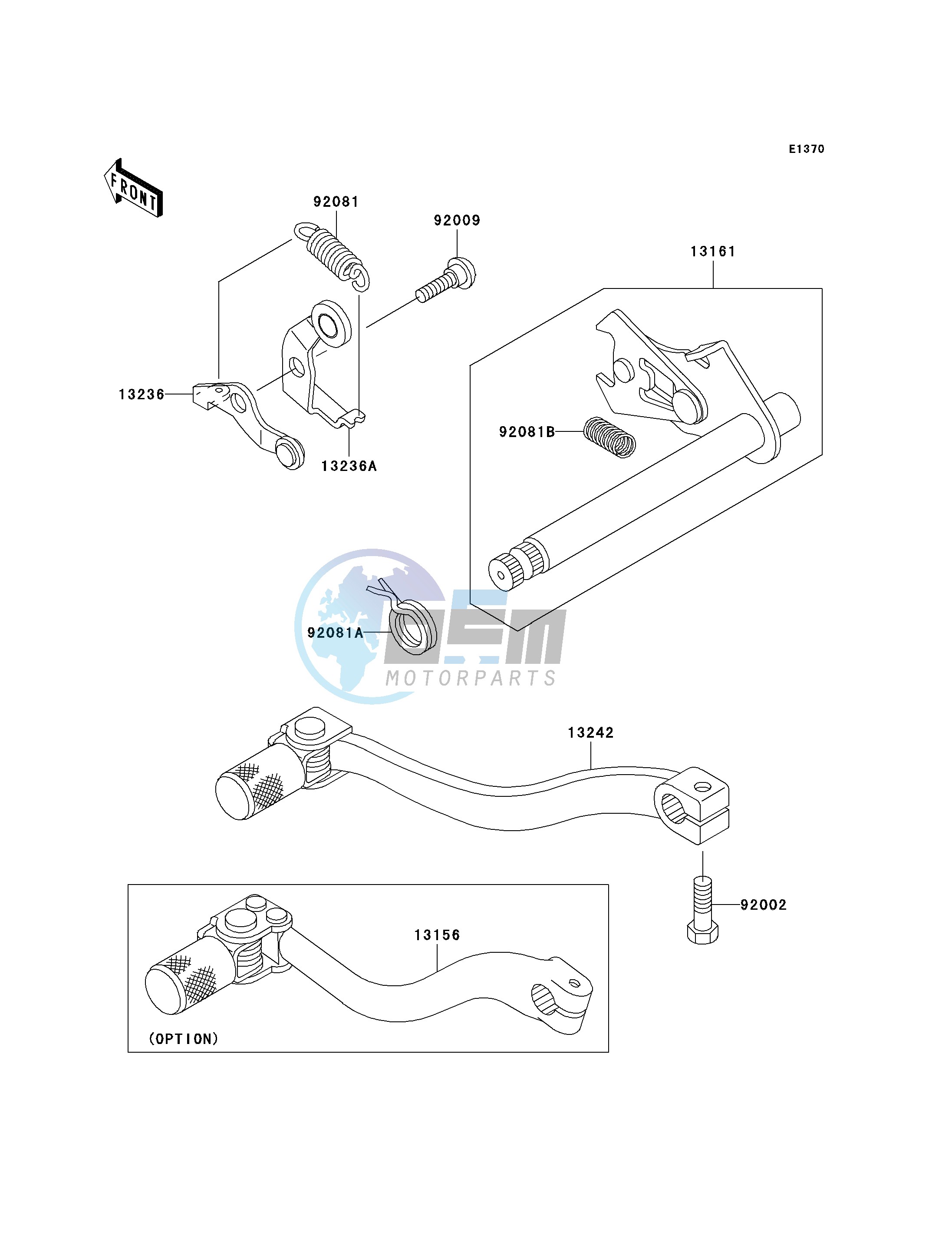 GEAR CHANGE MECHANISM