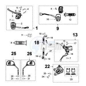 VIVA XRN A EU1 drawing BRAKE SYSTEM