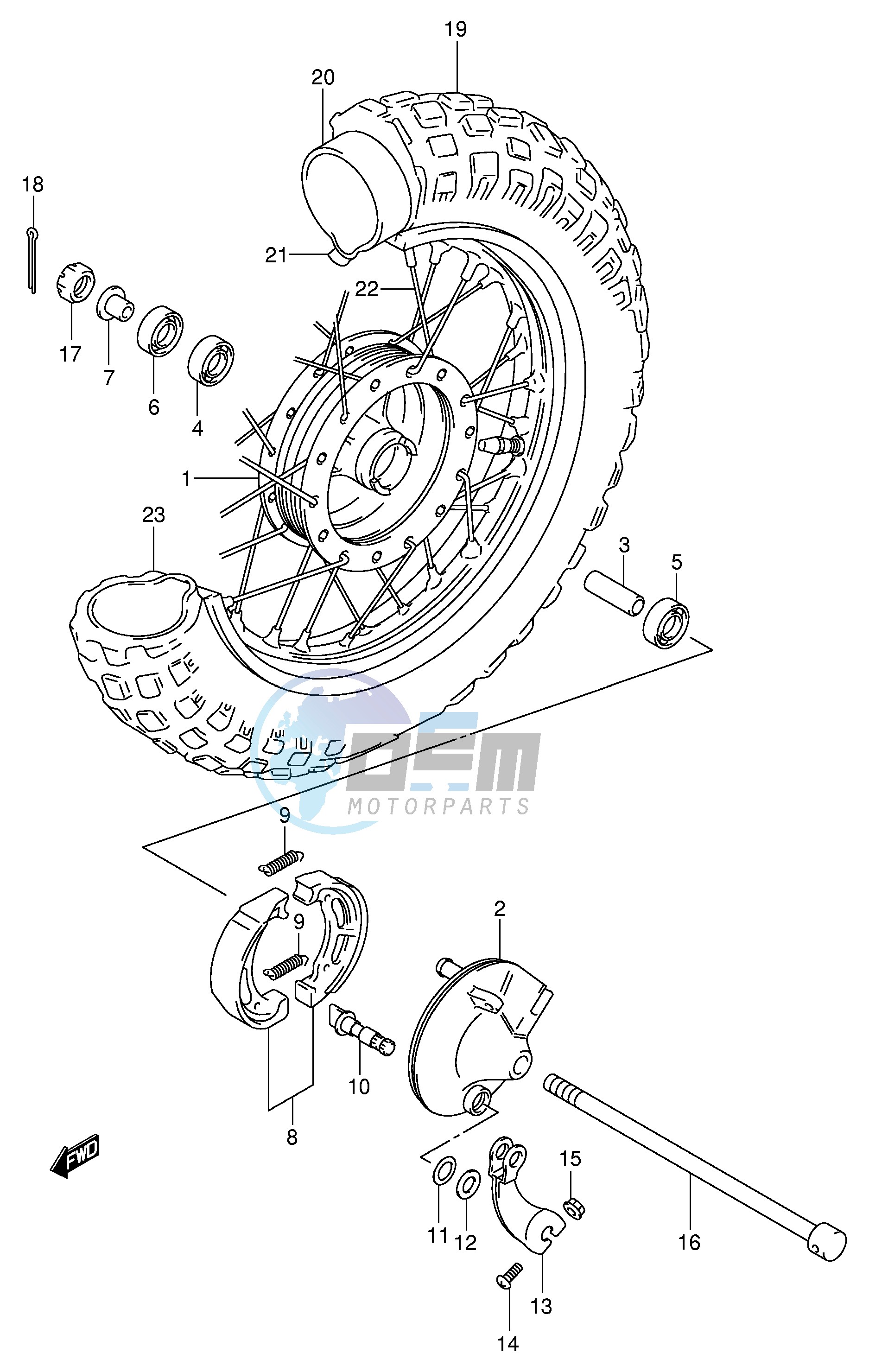 FRONT WHEEL