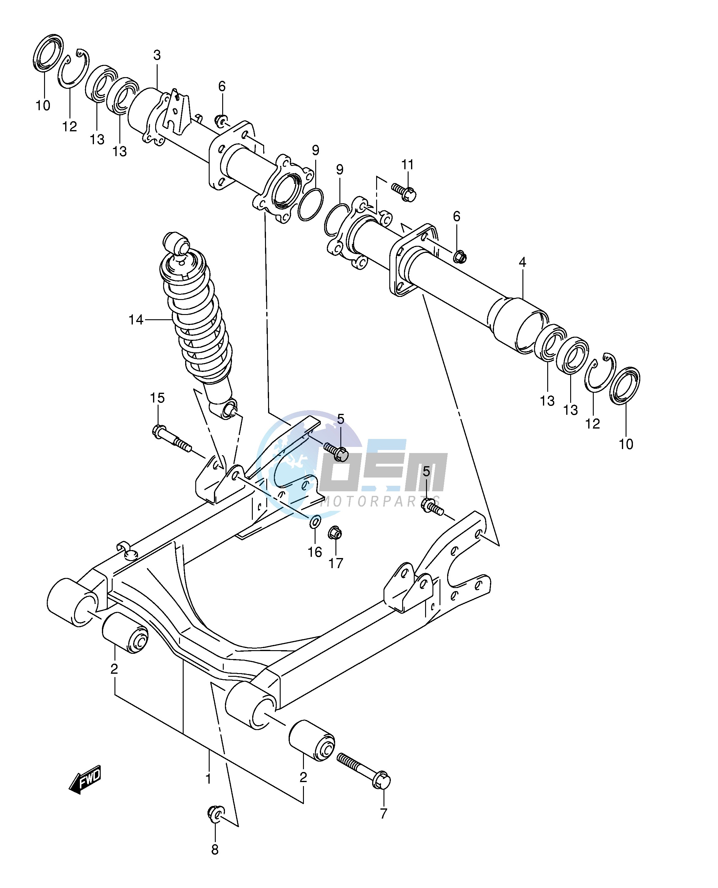 REAR SWINGINGARM