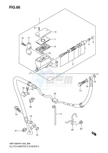 GSF1250 (E2) Bandit drawing CLUTCH MASTER CYLINDER (GSF1250K7 AK7 K8 AK8 K9 AK9)