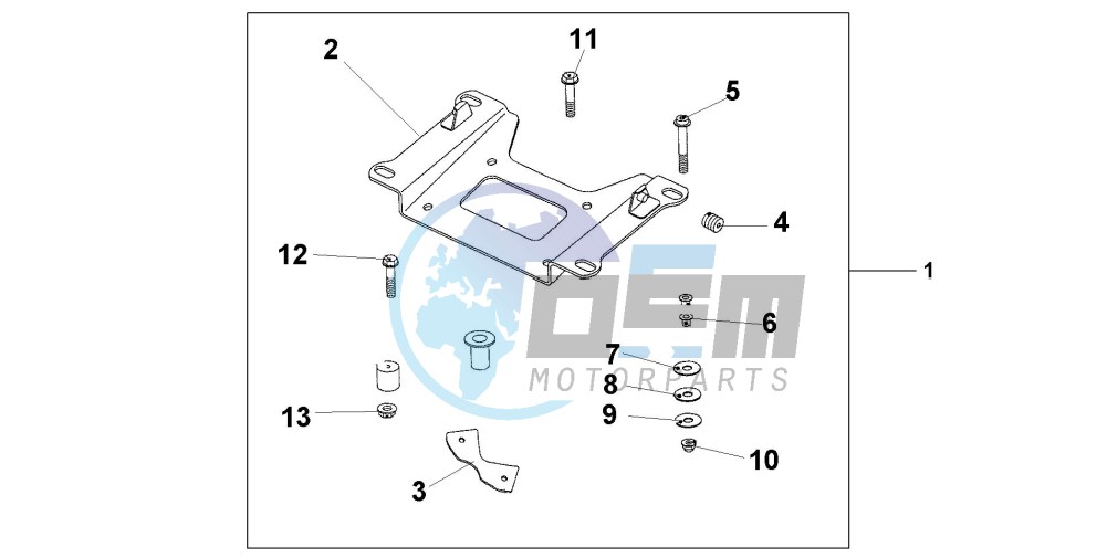 REAR CARRIER BASE